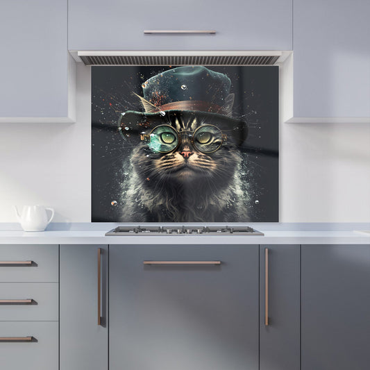 Norwegian Forest Cat Kitchen Splashback
