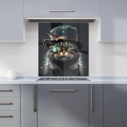 Norwegian Forest Cat Kitchen Splashback