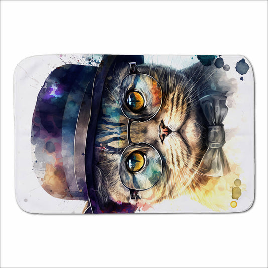 Scottish Fold Cat Splashart Sherpa Blanket