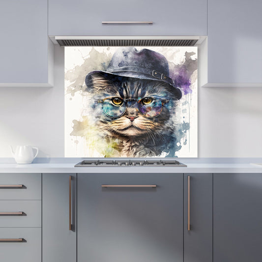 Selkirk Rex Cat Splashart Kitchen Splashback