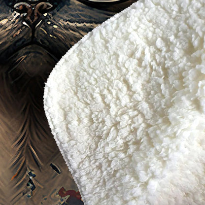 Siamese Cat Splashart Sherpa Blanket