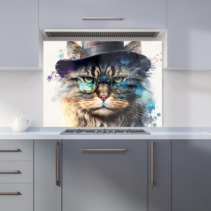 Siberian Cat Splashart Kitchen Splashback