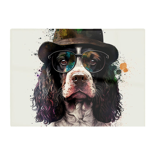 Springer Spaniel Dog Chopping Board