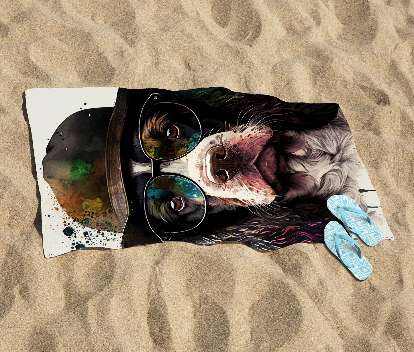 Springer Spaniel Dog Beach Towel