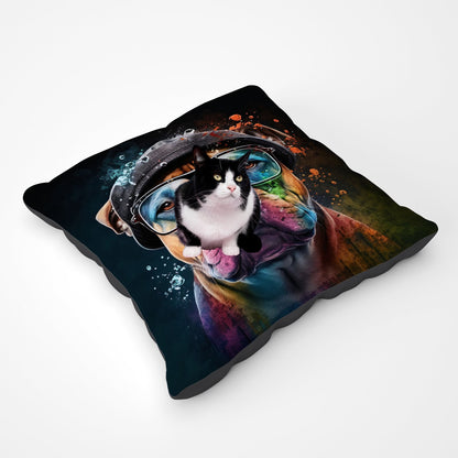 Staffordshire Bull Terrier Dog Splashart Pet Bed