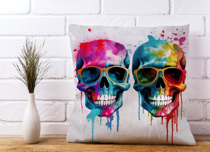 Splashart Happy Skeletons Cushions