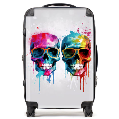 Splashart Happy Skeletons Suitcase