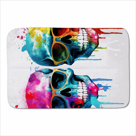 Splashart Happy Skeletons Sherpa Blanket