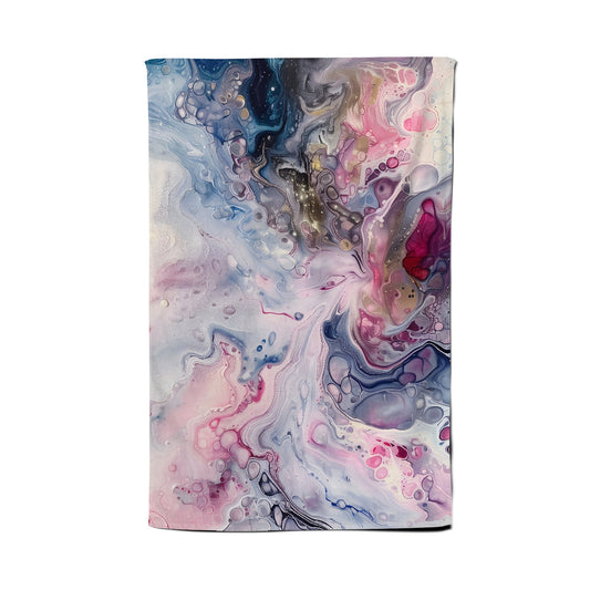 Ethereal Swirls: Dreams In Motion Tea Towel