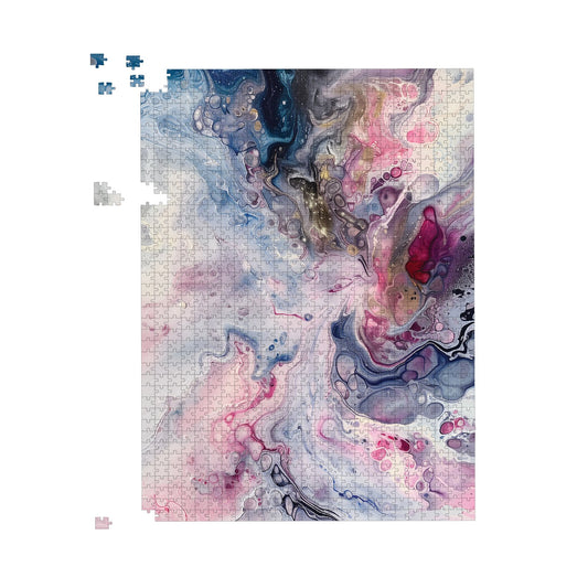 Ethereal Swirls: Dreams In Motion Jigsaw Puzzle