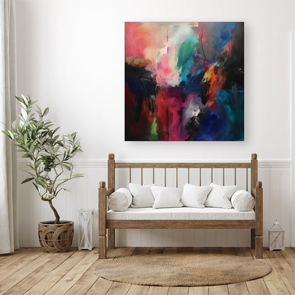 Cosmic Fusion: Colours Of The Universe Canvas