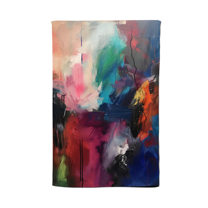 Cosmic Fusion: Colours Of The Universe Tea Towel