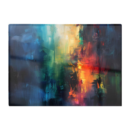 Colourful Chaos: Urban Dreamscape Chopping Board
