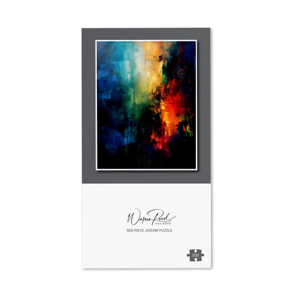 Colourful Chaos: Urban Dreamscape Jigsaw Puzzle