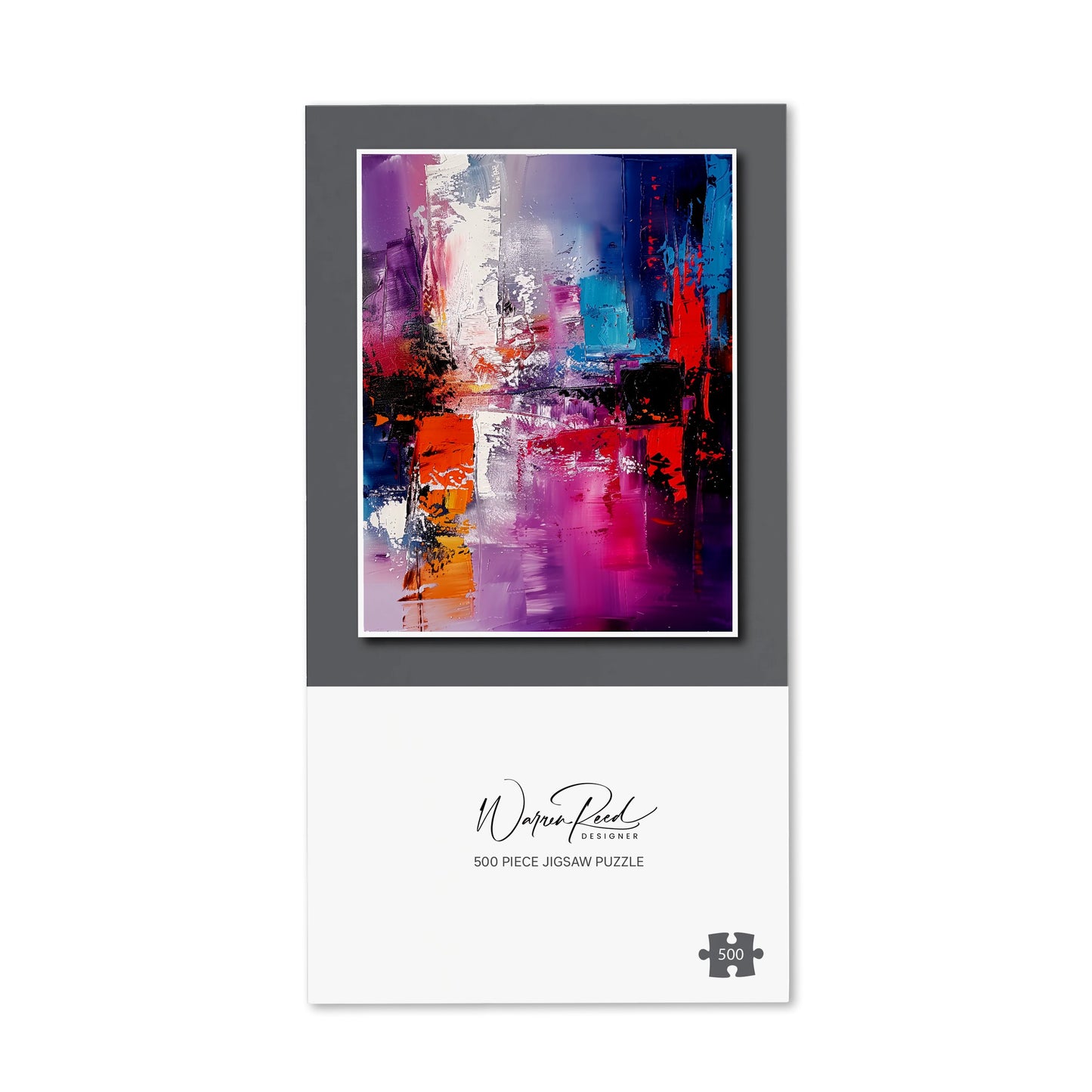 Vibrant Metropolis: A Palette Of Emotions Jigsaw Puzzle