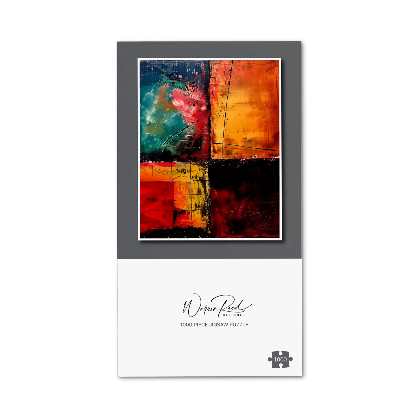 Quadrant Fusion: Colours In Conflict Jigsaw Puzzle