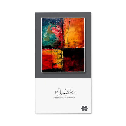 Quadrant Fusion: Colours In Conflict Jigsaw Puzzle