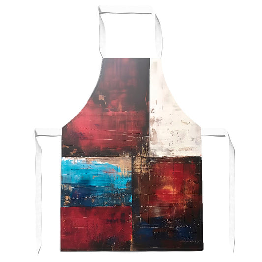 Rustic Harmony In Bold Colours Apron