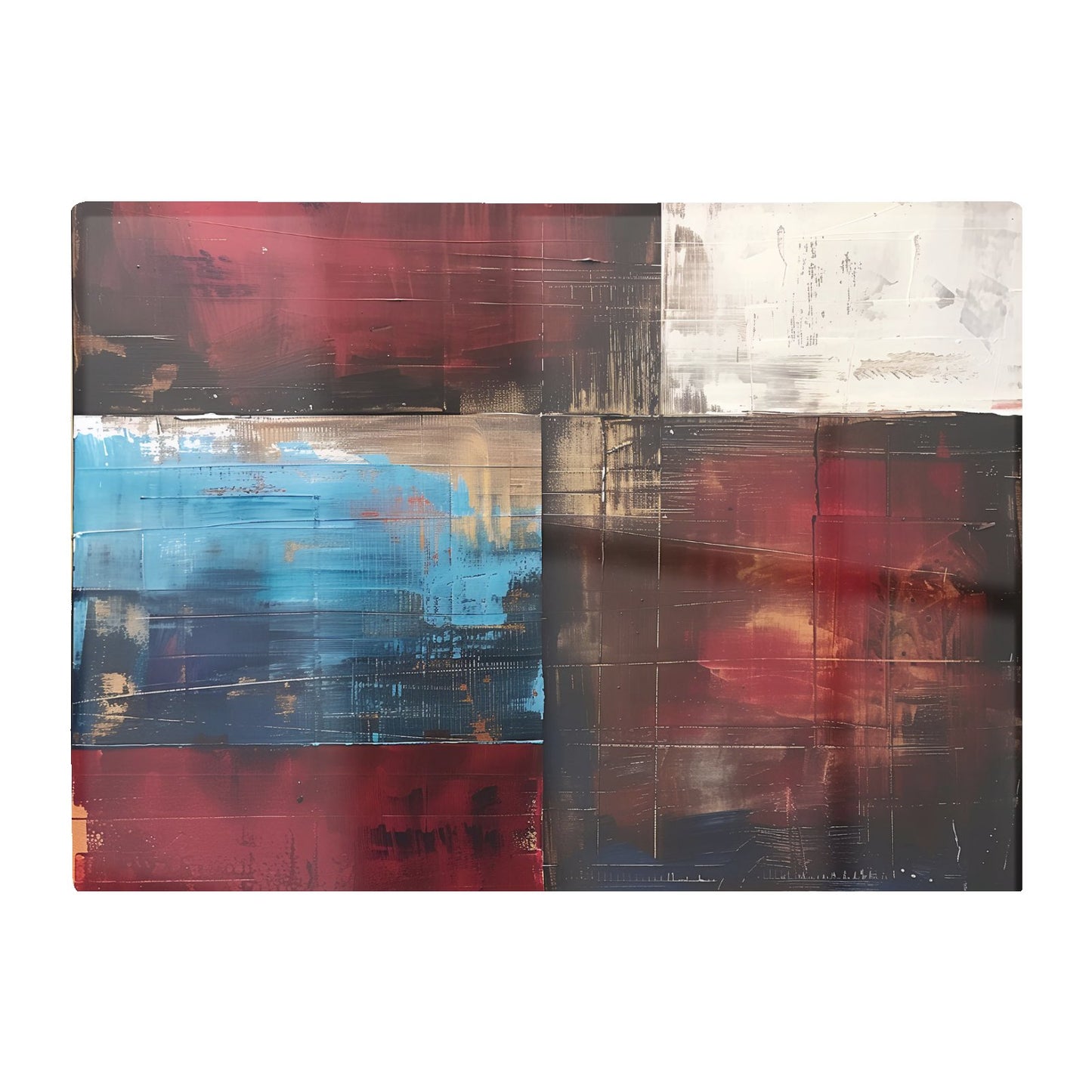 Rustic Harmony In Bold Colours Chopping Board