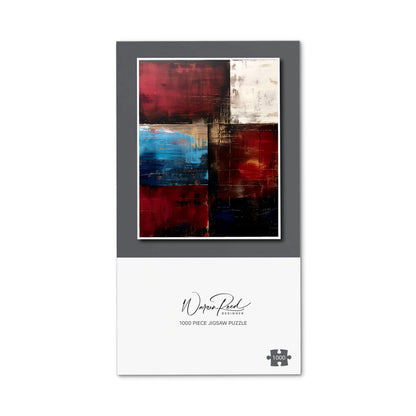 Rustic Harmony In Bold Colours Jigsaw Puzzle
