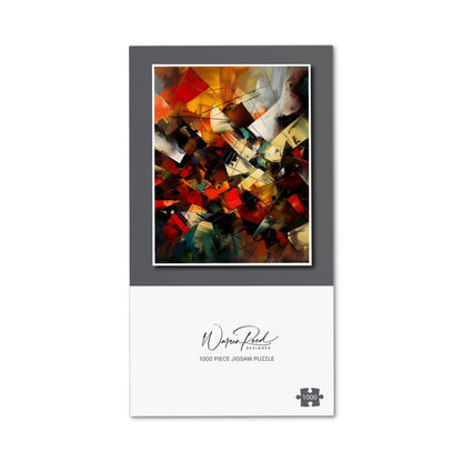 Dynamic Chaos: Energy Unleashed Jigsaw Puzzle