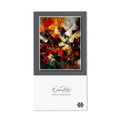 Dynamic Chaos: Energy Unleashed Jigsaw Puzzle