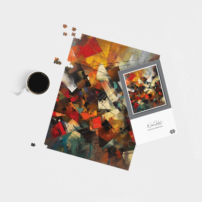 Dynamic Chaos: Energy Unleashed Jigsaw Puzzle