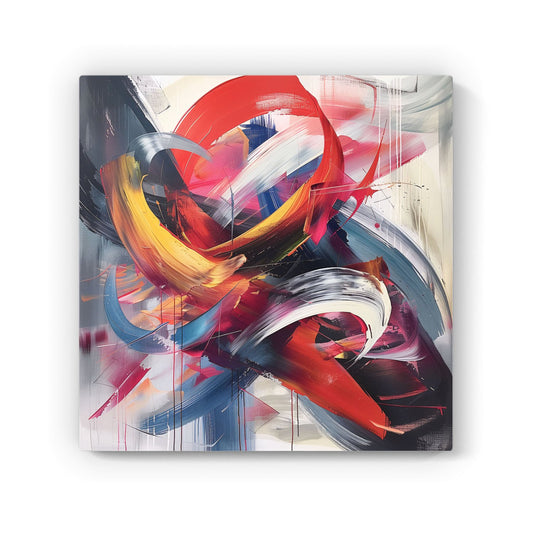 Swirling Symphony Of Colours Canvas