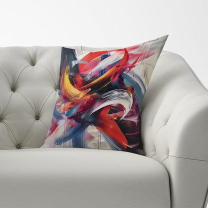 Swirling Symphony Of Colours Cushions