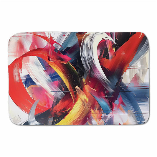 Swirling Symphony Of Colours Sherpa Blanket