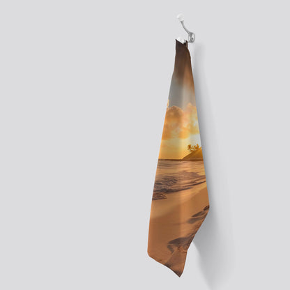 Sunrise In Paradise Tea Towel