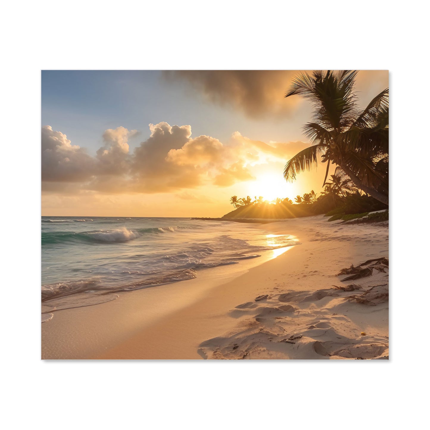 Sunrise In Paradise Kitchen Splashback