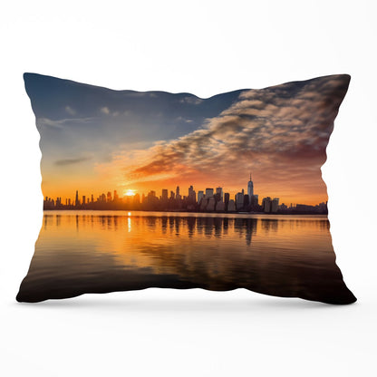 New York At Sunrise Cushions