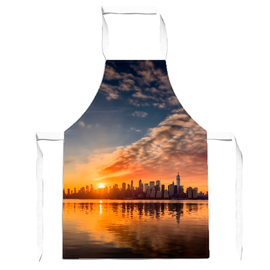 New York At Sunrise Apron