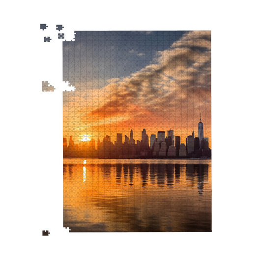 New York At Sunrise Jigsaw Puzzle