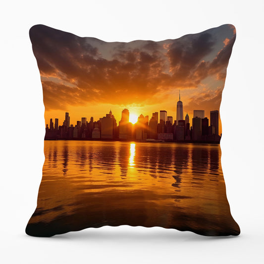 Sunrise In The City Cushions