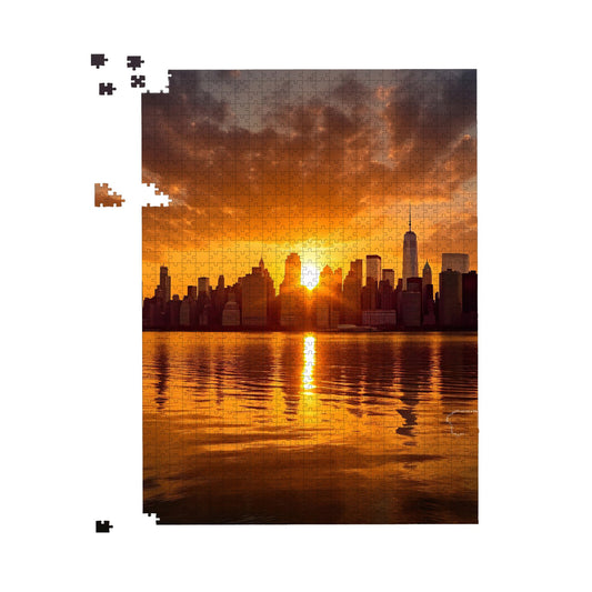 Sunrise In The City Jigsaw Puzzle