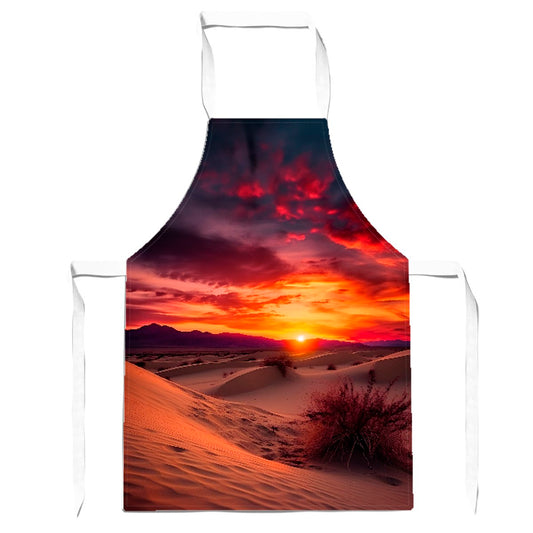 Sunset In The Desert Apron