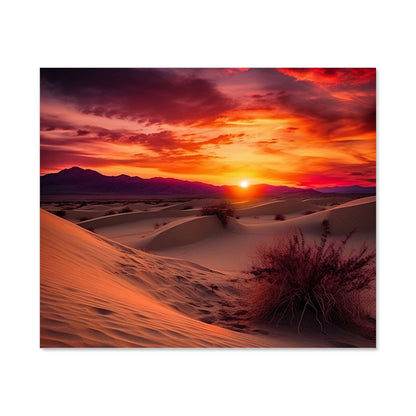 Sunset In The Desert Kitchen Splashback