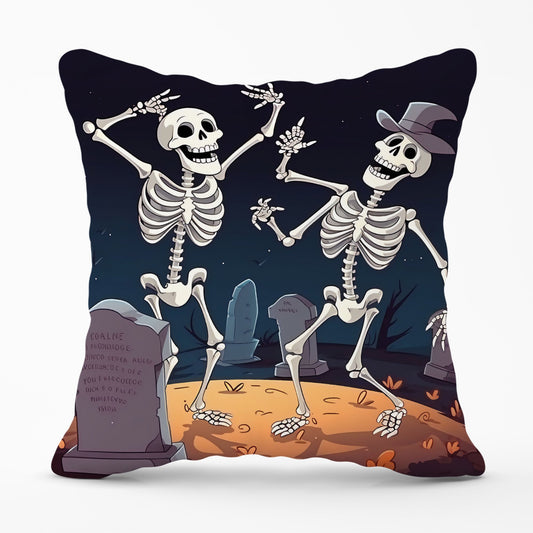 Skeletons Dancing Cushions