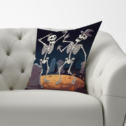 Skeletons Dancing Cushions