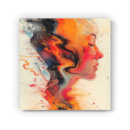 Geometric Vibrance Canvas