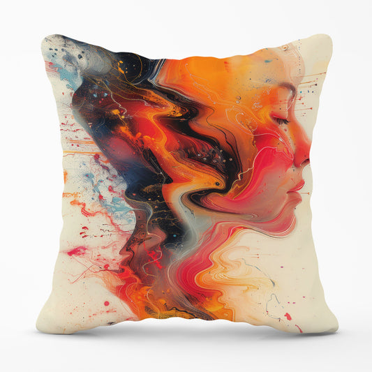 Geometric Vibrance Cushions