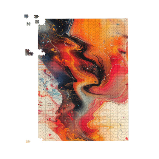 Geometric Vibrance Jigsaw Puzzle
