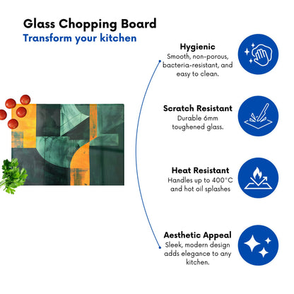 Shattered Eye Chopping Board