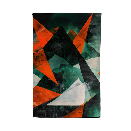 Curved Geometry Tea Towel