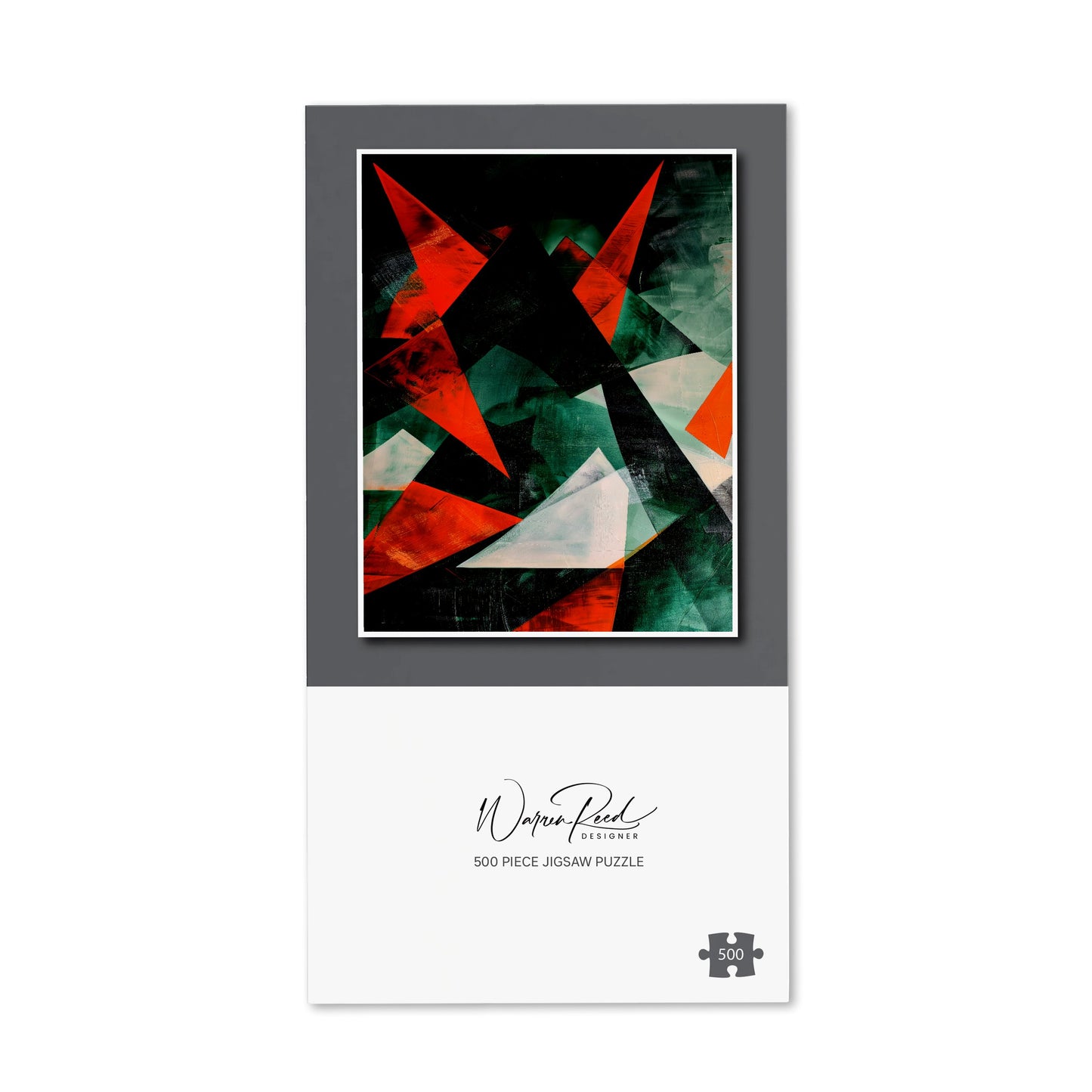 Curved Geometry Jigsaw Puzzle