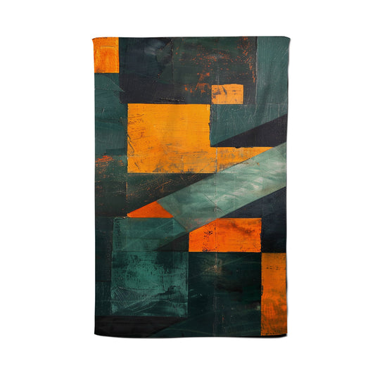 Dynamic Angles Tea Towel