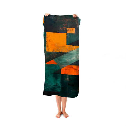 Dynamic Angles Beach Towel