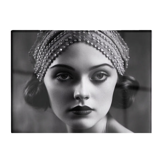 Edwardian Ballerina Portrait Chopping Board